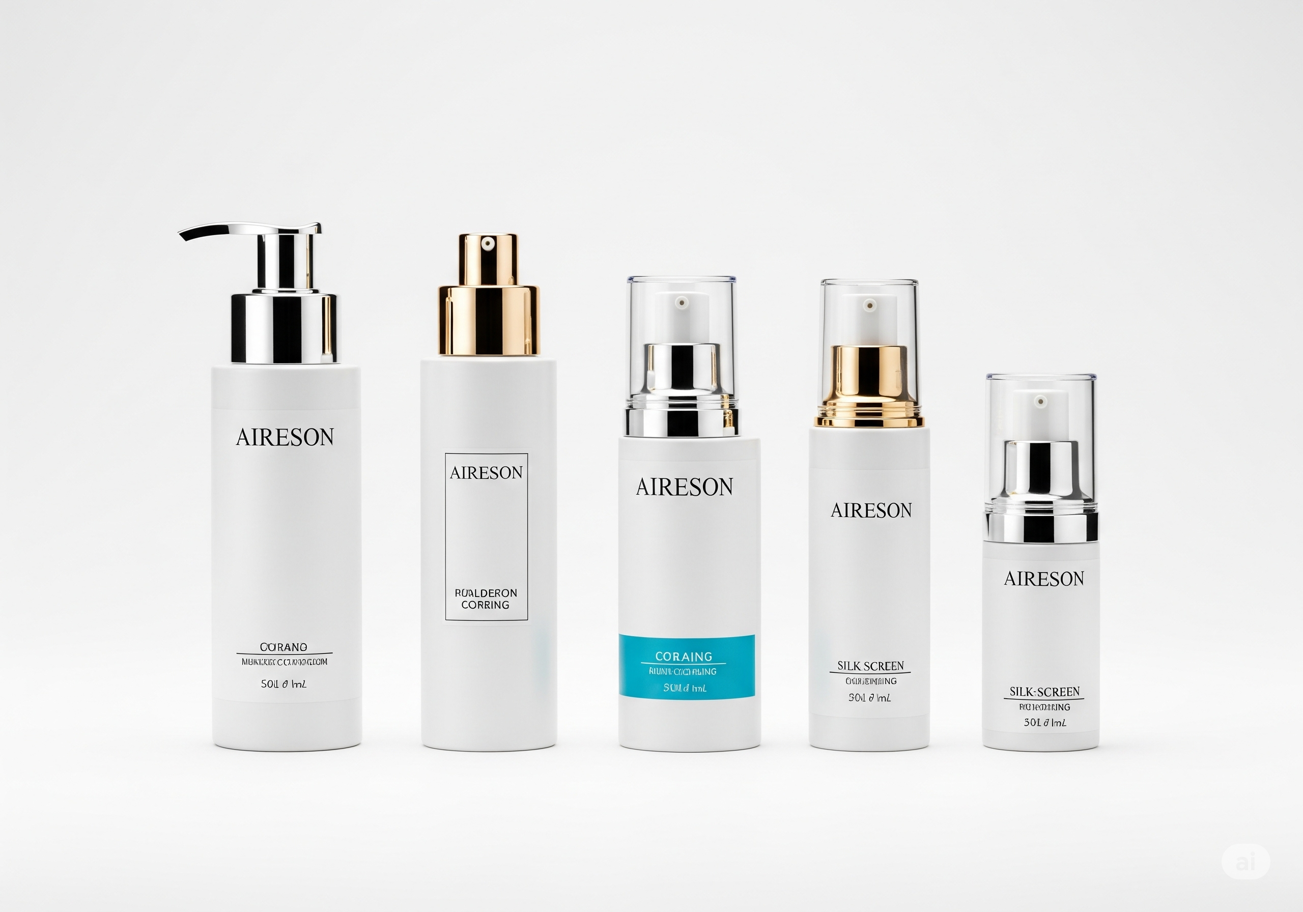 Airless Cylindrical Bottle