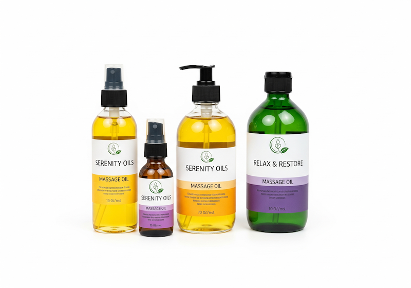 Lotion and Oil Bottles